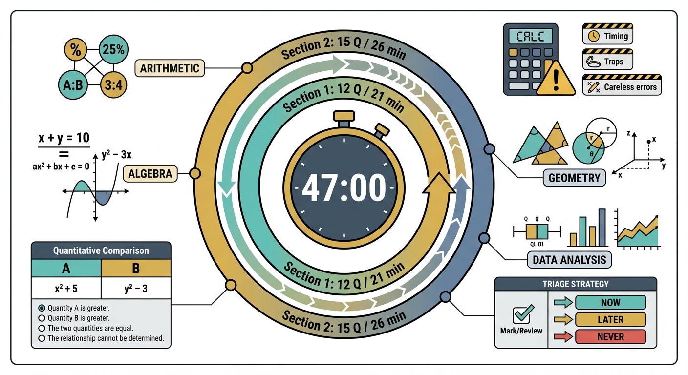 GRE Quant Hub: Concepts, Strategies, and Targeted Practice (By Topic)